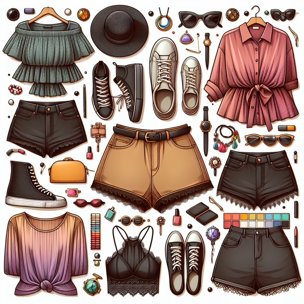 What Goes With Black Shorts Hidden Forever