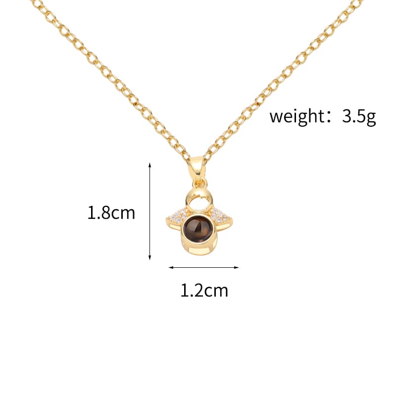 Angel of Love Projection Necklace - Hidden Forever