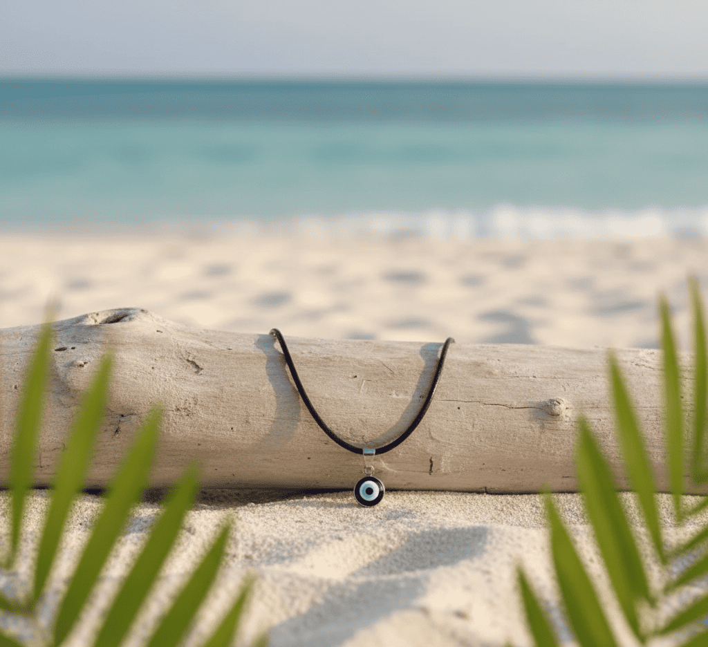 Fashion Blue Turkish Evil Eye Necklace - Hidden Forever