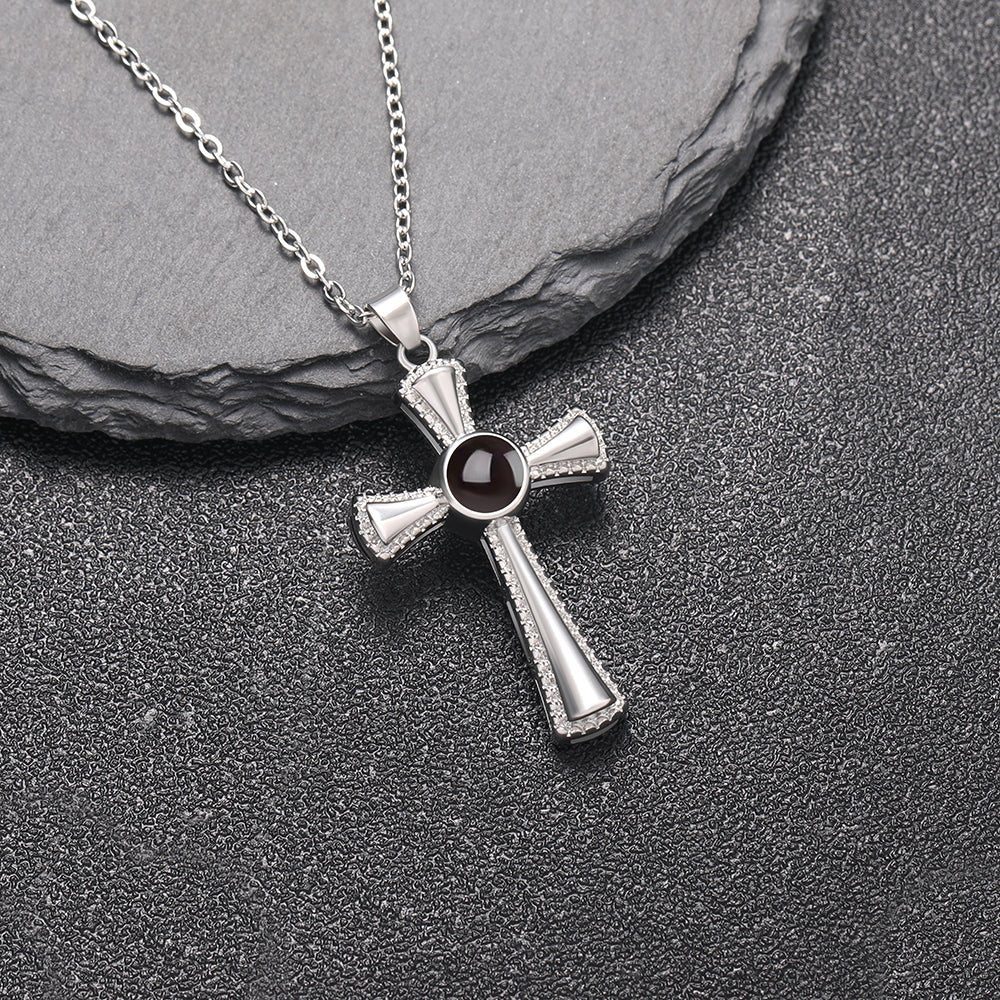 Holy Elegance Hidden Photo Necklace - Hidden Forever