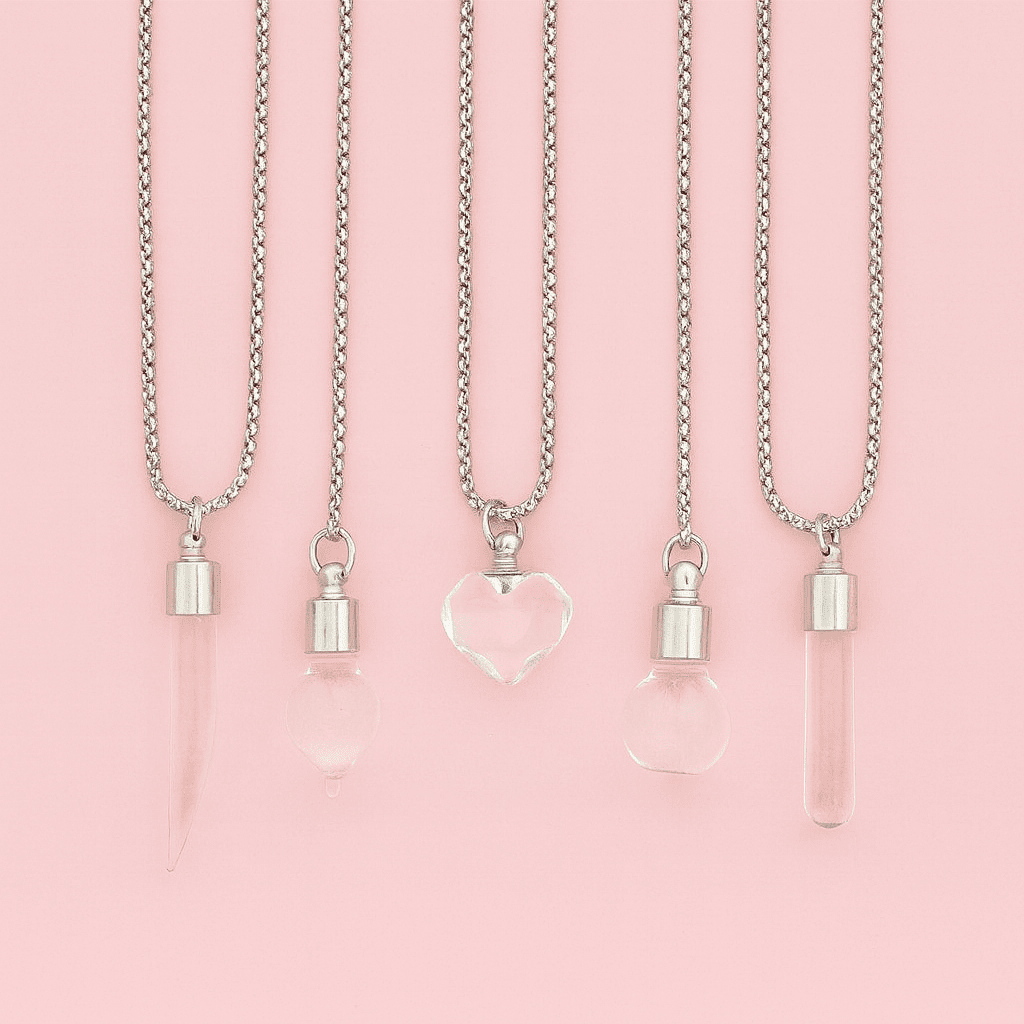 Memorial Vial/Urn Pendant Necklace – Hidden Forever