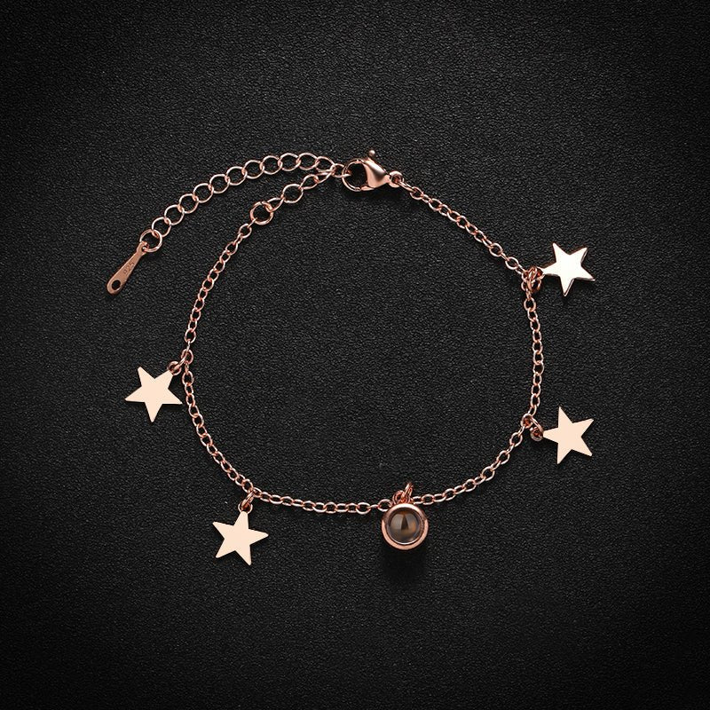 StellarGlow Hidden Photo Bracelet - Hidden Forever