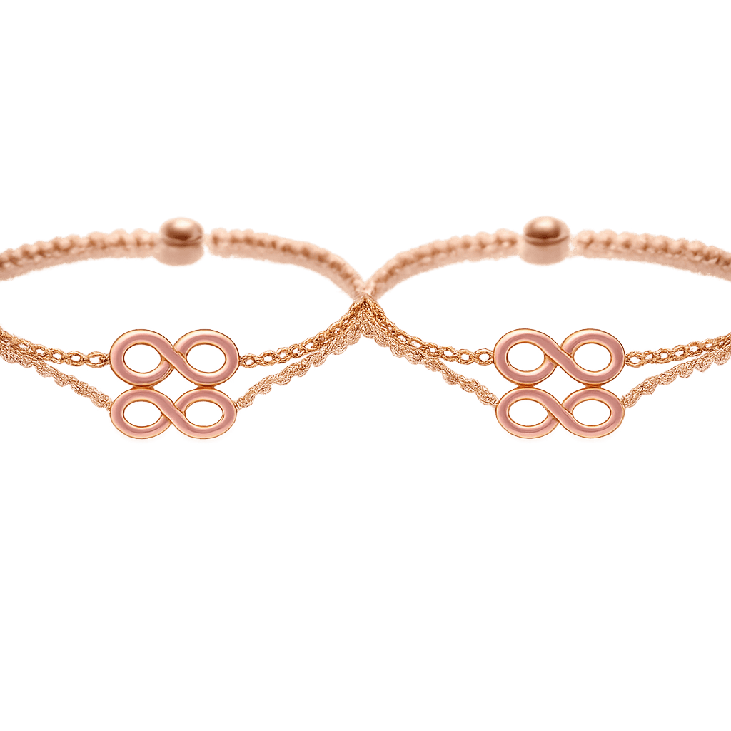 Twin Sisters Eternal Bond Knot Bracelets - Hidden Forever