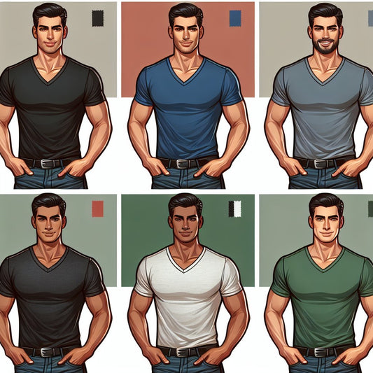 6 Best V Neck T-Shirts For Men | Top Picks For Fit, Style, And Comfort - Hidden Forever