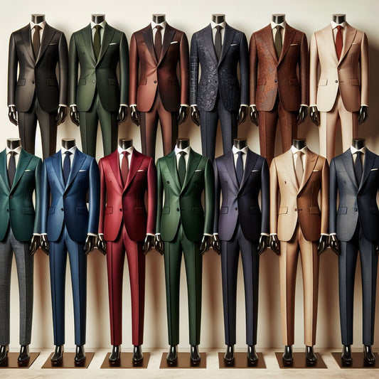 7 Best Suit Colors | Essential Colors Suit To Have - Hidden Forever