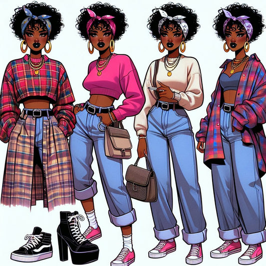 90S Outfits Black Girl - Hidden Forever