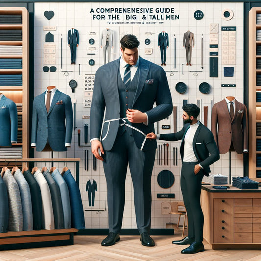 A Comprehensive Guide For Suits For The Big & Tall Man - Hidden Forever