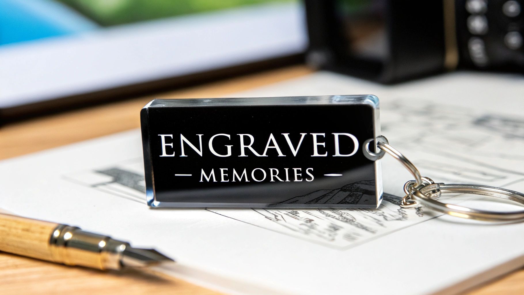 Custom Engraved Keychains: A Memory Keepsake Guide – Hidden Forever