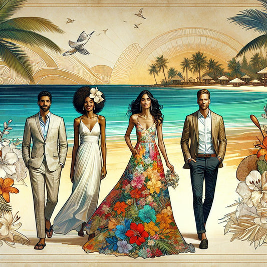 Beach Formal Wedding Attire - Hidden Forever