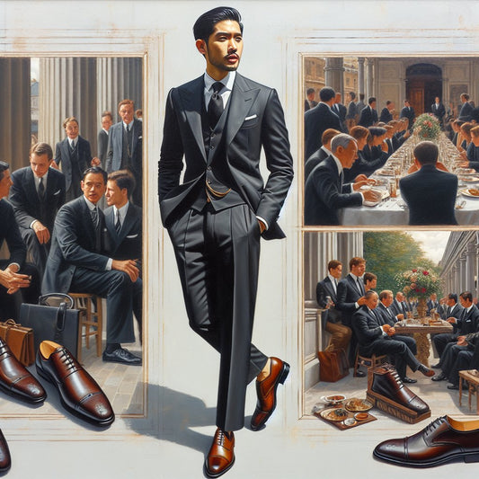 Black Suit Brown Shoes: A Timeless Combination For Every Occasion - Hidden Forever