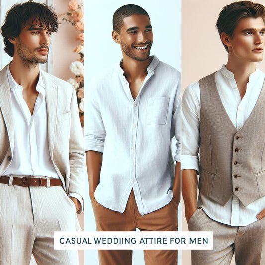 Casual Wedding Attire For Men - Hidden Forever