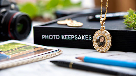 Create Your Own Jewelry: A Simple Guide to Wearable Photo Keepsakes - Hidden Forever