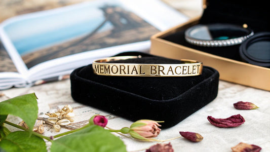 Custom memorial bracelet: Personalize a lasting tribute - Hidden Forever