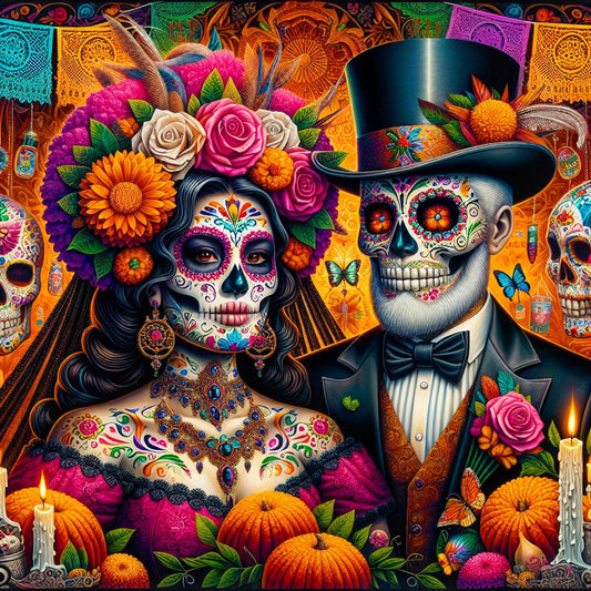 Dia De Los Muertos Attire - Hidden Forever