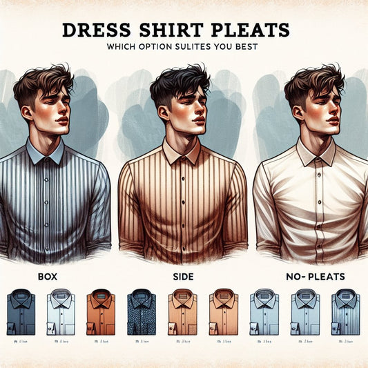 Dress Shirt Pleats | Which Option Suits You Best - Hidden Forever