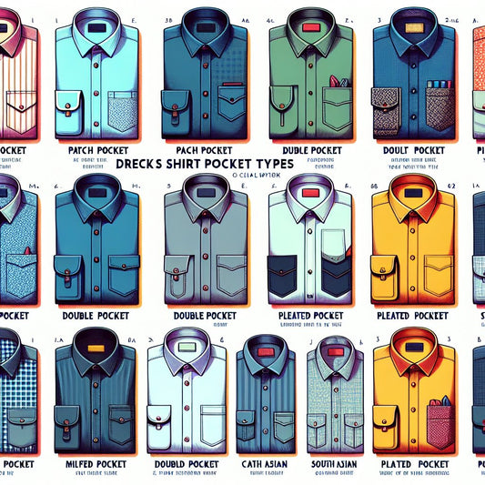 Dress Shirt Pocket Styles And Types - Hidden Forever