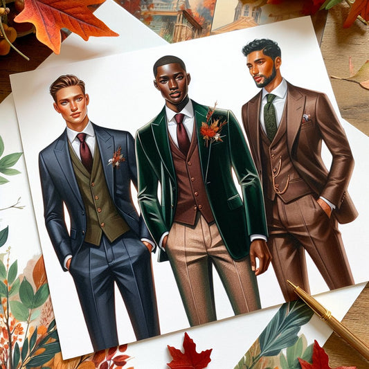 Fall Wedding Attire Mens Dress Code | How To Dress For The Occasion - Hidden Forever