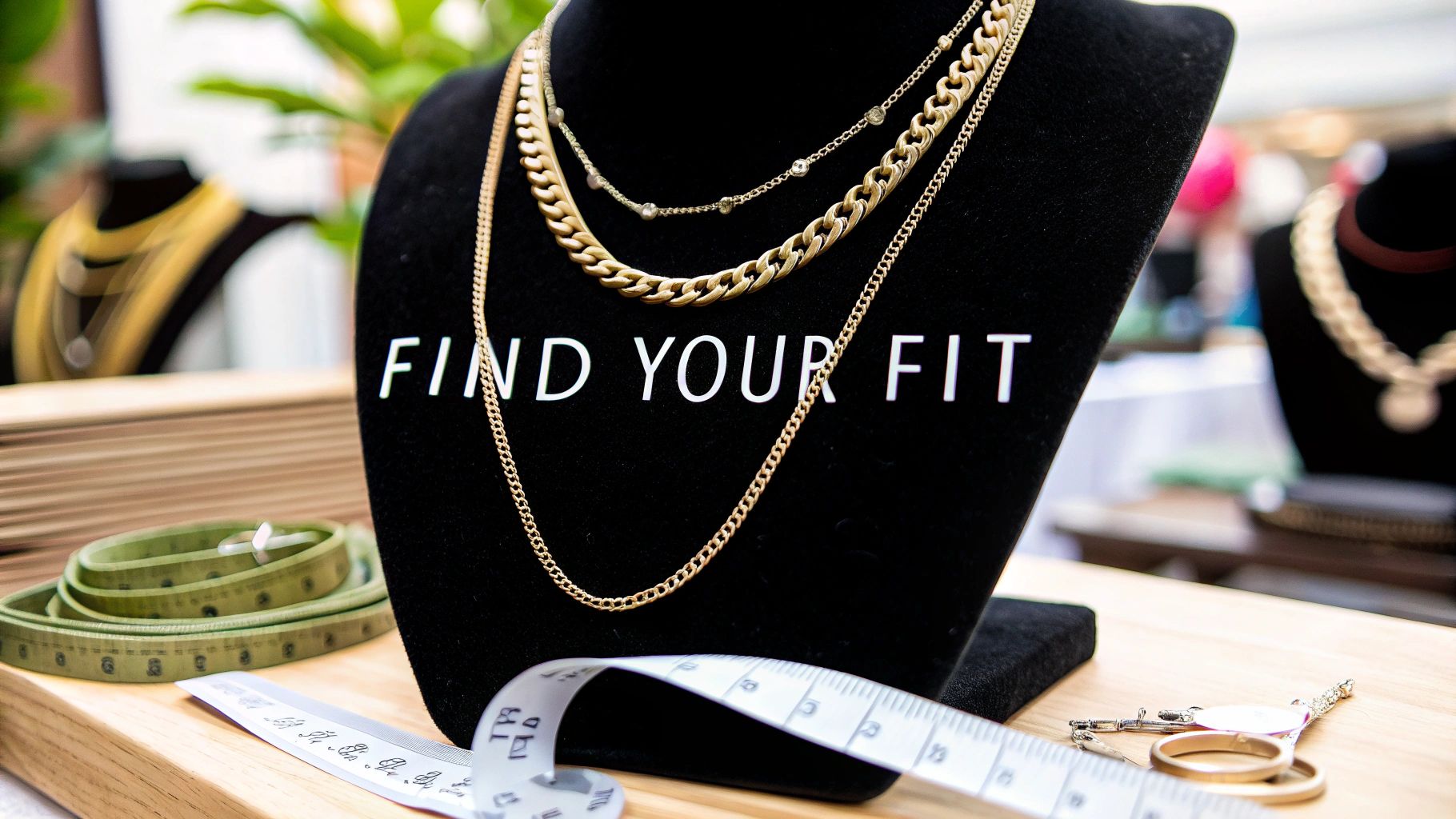 Finding Your Fit Your Guide to Normal Necklace Chain Length – Hidden ...
