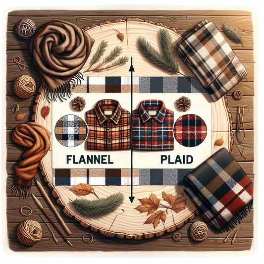 Flannel Vs Plaid | The Difference Between Plaid And Flannel - Hidden Forever