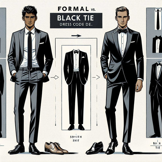 Formal Vs Black Tie | Dress Code Differences Explained - Hidden Forever