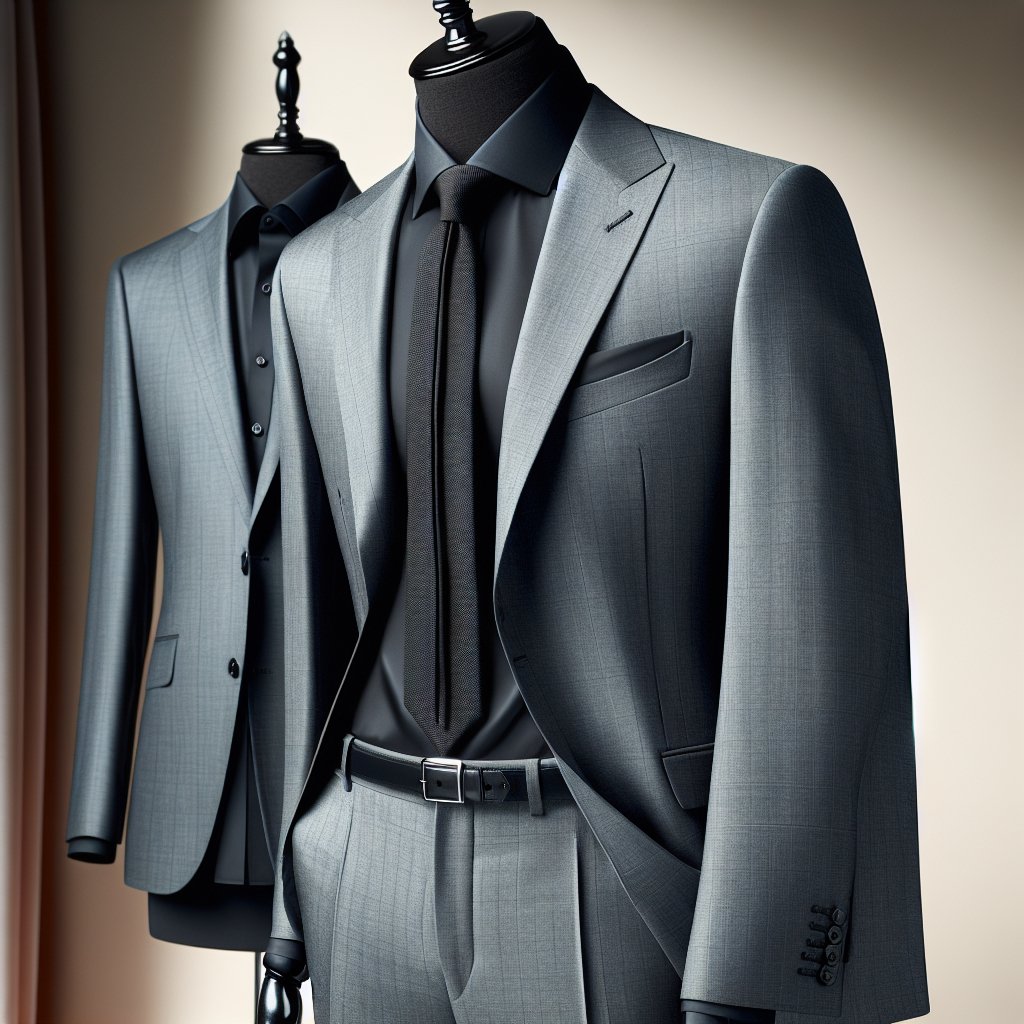 Grey Suit With Black Shirt The Timeless Color Combination To Conside — free download
