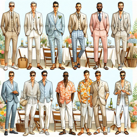 Guide To Summer Wedding Attire For Men: Dress To Impress And Stay Cool - Hidden Forever