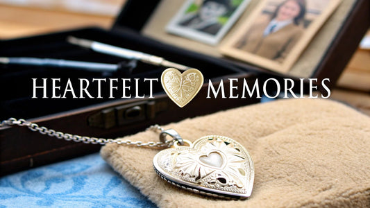 heart shaped locket necklaces: timeless style, personalized - Hidden Forever