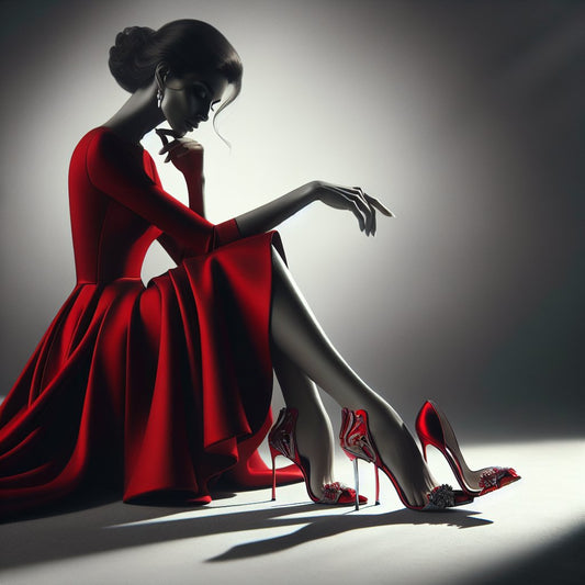 Heels For Red Dress - Hidden Forever