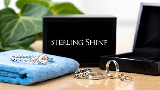 How to Care for Sterling Silver to Keep It Brilliant - Hidden Forever