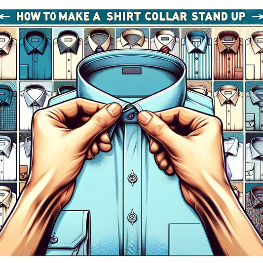 How To Make Shirt Collar Stand Up Or Popped - Hidden Forever