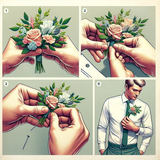 How To Put On A Boutonniere On A Shirt Or Jacket - Hidden Forever