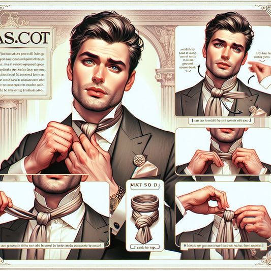 How To Tie An Ascot: A Stylish Accessory With A Rich History - Hidden Forever