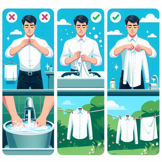 How To Wash A Dress Shirt - Hidden Forever