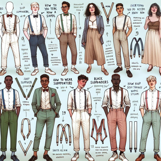 How To Wear Suspenders | Everything You Need To Know - Hidden Forever