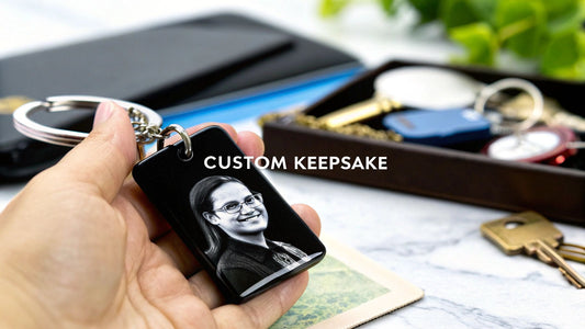 personalized photo keychains: Create Your Custom Keepsake - Hidden Forever
