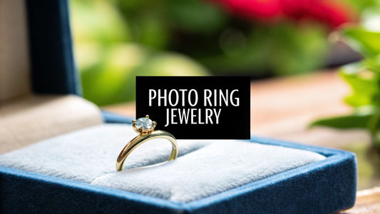 Photo Ring Jewelry A Guide to Modern Keepsakes - Hidden Forever