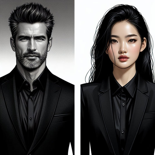 The Allure Of The Black Suit, Black Shirt Combo: A Style Statement - Hidden Forever