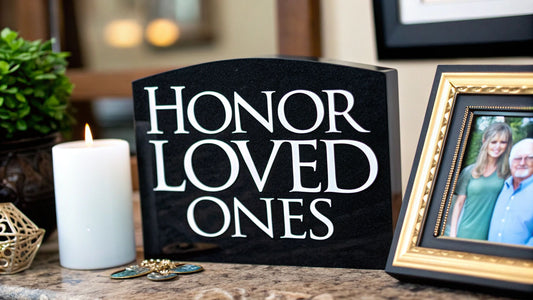 Top 7 Personalized Memorial Gifts to Honor Loved Ones - Hidden Forever