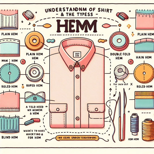 Understanding Hem Of A Shirt & The Types Of Hems - Hidden Forever