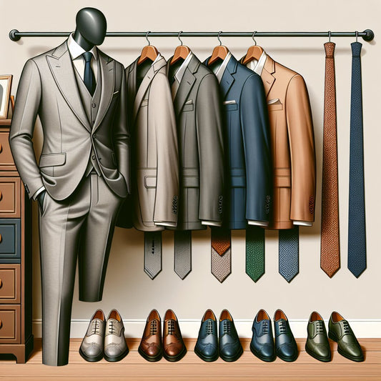 What Color Shoes & Tie To Wear With A Grey Suit? - Hidden Forever