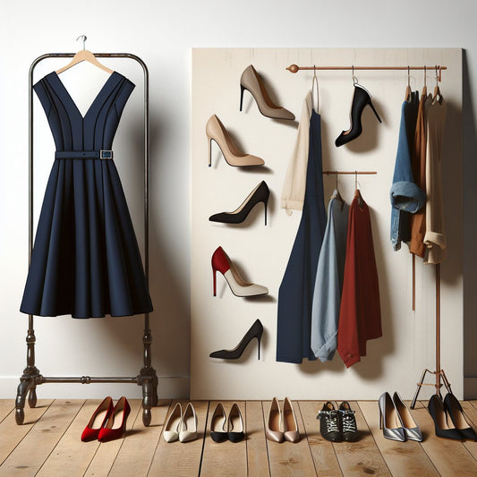 What Color Shoes To Wear With Navy Dress - Hidden Forever