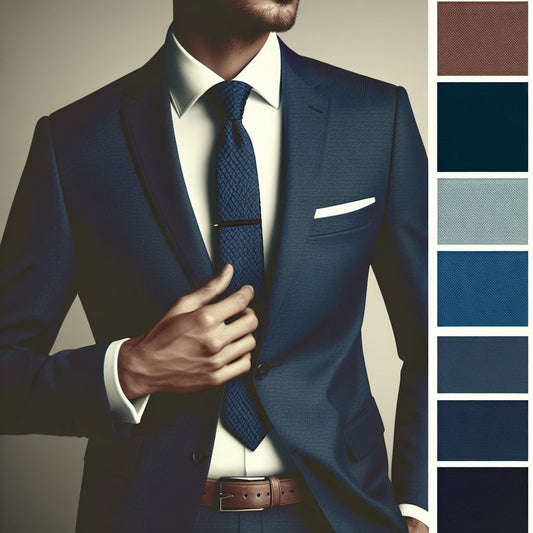 What Color Tie With Navy Suit - Hidden Forever