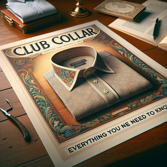 What Is A Club Collar | Everything About The Club Collar Shirt - Hidden Forever