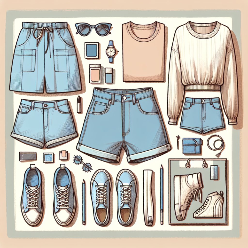 What Matches With Blue Shorts Hidden Forever