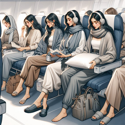 What To Wear On A Long Flight - Hidden Forever