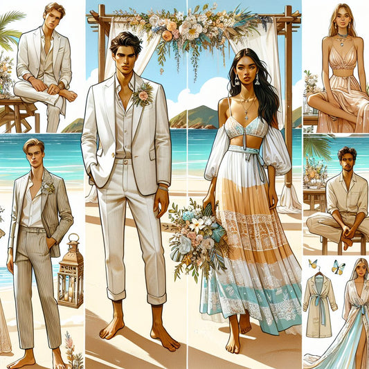 What To Wear To A Beach Wedding - Hidden Forever