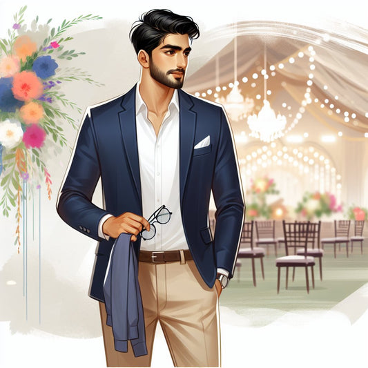 What To Wear To A Wedding As A Guest Male Casual - Hidden Forever