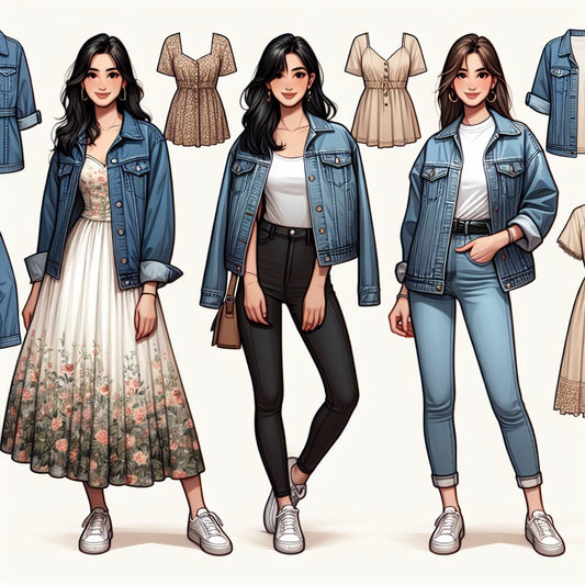 What To Wear With Denim Jacket Female - Hidden Forever