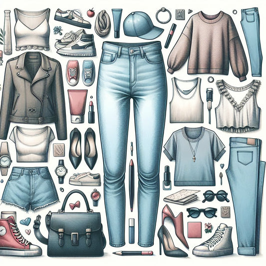 What To Wear With Light Blue Jeans - Hidden Forever