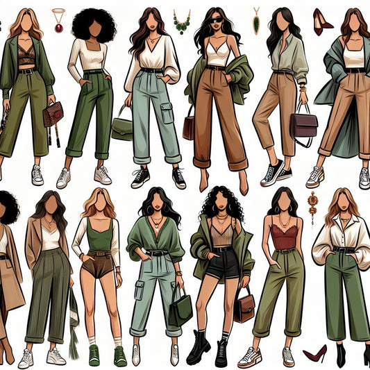 What To Wear With Olive Green Pants Female - Hidden Forever